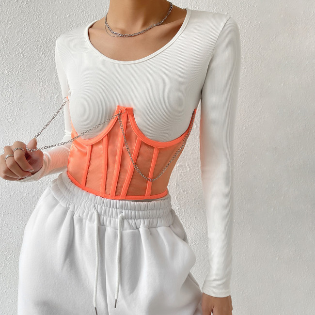 Women Girl Fashion Top Tops
