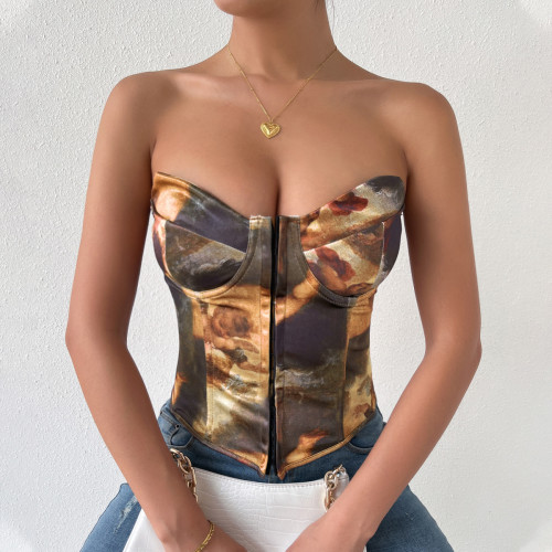 Women Girl Fashion Top Tops