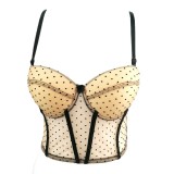 Unique small vest women's suit with bottom coat sexy style bra Top Tops