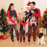 Christmas Family Matching Pajamas Sets Deer Father Mother Kids & Baby Sleepwear Mommy and Me Xmas Pajamas Clothes Tops+Pants
