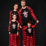 Christmas Sleepwear Family Matching Outfits Mother Father Daughter Kids Pyjamas Sets Mommy and Me Sleepwear Clothes Pajamas