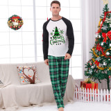 Christmas Family Matching Pajamas Plaid Father Mother Children & Baby's Sleepwear Mommy and Me Xmas Pajamas Clothes Tops+Pants