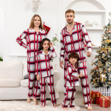 Family Christmas Pajamas Set Warm Adult Kids Girls Boy Mommy Sleepwear Nightwear Mother Daughter Clothes Matching Outfits Family