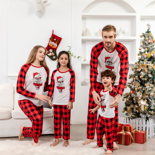 Family Matching Christmas Pajamas Set Family Mommy and Me Family Clothes Father Mother Baby Boys Girls Family Matching Outfits