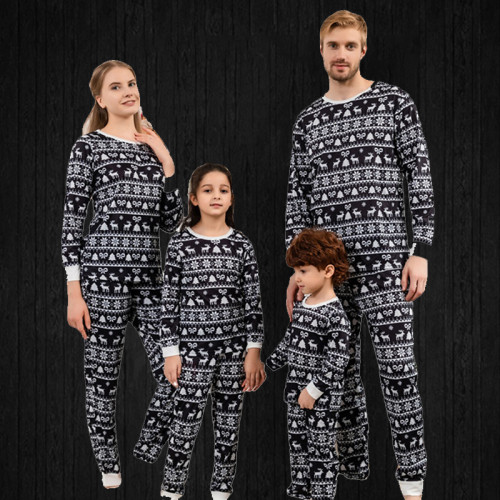 Family Christmas Pajamas Set Girls Boy Mommy And Me Sleepwear Nightwear Mother Daughter Clothes Family Matching Outfits