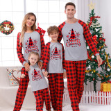 2023 New Year's Clothes Soft Homewear Pyjamas Xmas Look Merry Christmas Family Pajamas Mother Father Kids Baby Matching Outfits