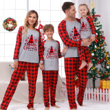 2023 New Year's Clothes Soft Homewear Pyjamas Xmas Look Merry Christmas Family Pajamas Mother Father Kids Baby Matching Outfits