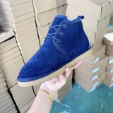 Boot Real sheepskin uggh snow boots for men and women