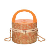 New Trendy Latest Summer Party Clutch Purse Rhinestone Acrylic Sling Handbags Crossbody Luxury Bags for Women Hand Bags