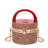 New Trendy Latest Summer Party Clutch Purse Rhinestone Acrylic Sling Handbags Crossbody Luxury Bags for Women Hand Bags