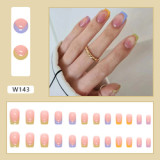 Naixi Nails OEM Ballerina press on Nails Leopard Pearl press on Nails artificial fingernails Art