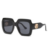 1098 Classic Vintage Fashion Square Sunglasses Oversized Women Men Luxury Brand Designer Sun glasses Big Frame Sunglasses 2023