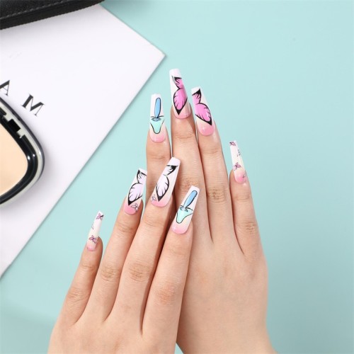 High quality new styles nail patch press on nail