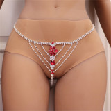 Hot Sale INS Sexy Bikini Lingerie Body Jewelri Women Thong Panties Body Chain