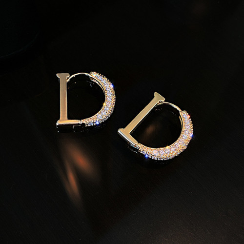 Natural earrings women's light luxury ins fashion earrings ring high quality earring