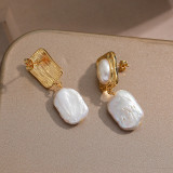 Natural earrings women's light luxury ins fashion earrings ring high quality earring