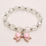 Jewelry Wristbands Party Decor Children Girls Charm Bracelet Kids Cute Colorful Plastic Bead Bracelets