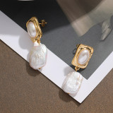 Natural earrings women's light luxury ins fashion earrings ring high quality earring