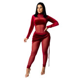 women high quality two pieces sets bodysuits
