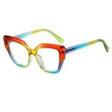 Fashion Cat Eye Eyeglasses Frame Tr90 Optical Glasses Frame Women Blue Light Blocking Glasses