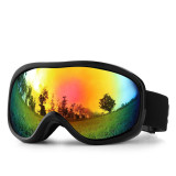 Ski Glasses Sun Glasses Uv400 Proof Snowboard Shades One Piece Outdoor  Sports Oversized Windproof Mirror Sunglasses