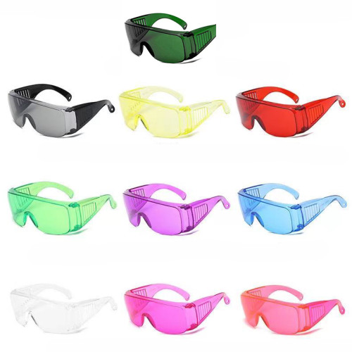 Safety Welding protector Transparent eye shield Windproof Colorful Sunglasses