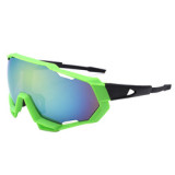 Custom logo men fashion motocross colorful glasses cycling light frame cricket bike sport sunglasses