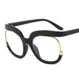 9051 Fashion Oversized Round Optical Eyeglasses Frame Women Blue Light Blocking Glasses Trendy Glasses Frame