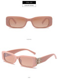Fashion luxury Sunglasses 2022 Matrix Small Frame Sunglasses Female Personality Women Man luxury bb lunettes sunglasses glasses
