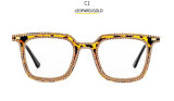 Women Sunglasses Vintage Style Clear Lens Diamond Glasses Ladies Luxury Rhinestone Eye Cat Shades Sun Glasses