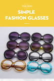 Wholesale Plastic Square Sun glasses Jelly color Vintage Classic Irregular Fashion 2023 Round Candy Color Sun glasses