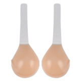 Adhesive Bra Stick On Bra Plus Size Big Boobs Silicone Invisible Strapless Push Up Bra For Ladies