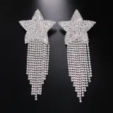 Super Glitter Rhinestone Crystal Nipple Sticker Bikini Sexy Body Accessories Chain Ladies Bra Jewelry Body Chain Chest Sticker