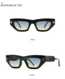 Jiuling Eyewear New Fashion Street Ladies Retro Irregular Frame Sun Glasses Luxury Brand Lunette De Soleil Femme
