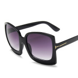 Luxury Over Size Female Shades Sunglasses Womens PC Big Frame Sun Glasses Popular Leopard Square Sunglasses UV400