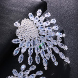Hot Selling Fans Zircon Oval Shape Nipple Pasties Shiny Crystal Heart Nipple Chest Stickers Bra Jewelry Accessories