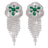 Wholesale Green Rhinestone Decor Nipple Cover Bra Stickers Crystal Nipple Stickers Sexy Body Jewelry for Women