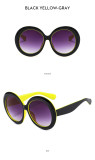 Wholesale Plastic Square Sun glasses Jelly color Vintage Classic Irregular Fashion 2023 Round Candy Color Sun glasses