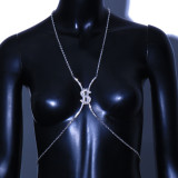 Fashion Sexy Thigh Chain Rhinestone Body Chain Bikini Metal Waist Leg Chain Women Jewelry