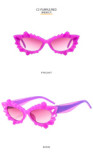 Steampunk Frameless Sunglasses Funny Shade Butterfly Colorful Party New Sun Flower Shaped Party Sunglasses