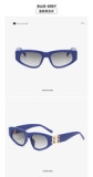 Fashion luxury Sunglasses 2022 Matrix Small Frame Sunglasses Female Personality Women Man luxury bb lunettes sunglasses glasses