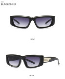 Designer Vintage Sun Glasses Square Small Frame Diamond Shaped Metal Large Retro Charm Sunglasses Vintage Unisex De Sol