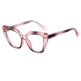Fashion Cat Eye Eyeglasses Frame Tr90 Optical Glasses Frame Women Blue Light Blocking Glasses