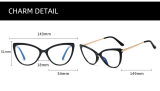 New Arrival Hot Sale  Anti-Blue Light Lens Round Frame Magnetic Suction Glasses Clip polarized Lens sunglasses 2023