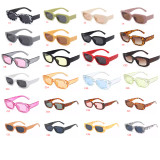 2021 Luxury Brand Travel Men Small Rectangle Vintage Retro UV400 Square Sun Glasses Sun Sunglasses Women 2022 2023