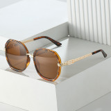 Fashionable Men Women Square Round  Eyewear vintage Metal frame wholesale shades sunglasses wholesale trendy