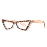 Latest trend Candy Color eyeglass frame optical Vintage Round Anti-blue light glasses female cat eye  myopia frames