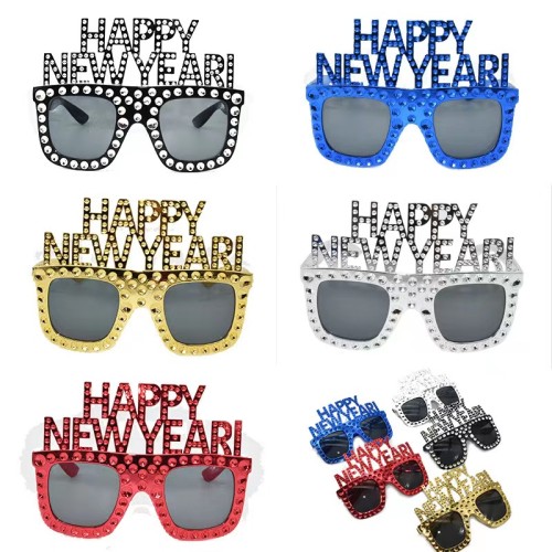 2023 new year sun glasses women party performance sunglasses fashion designer funny decorative sunglasses