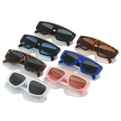 New Triangle Cat Eye sunglasses women's plastic sunglasses female fashionable sunglass 2023 glasses men lentes de sol