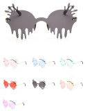 GUVIVI Unisex 2020 Color Trendy design sunglasses Rimless luxury sunglasses High fashion sunglasses